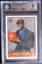 2003-04 Topps 1st First Edition #225 Dwayne Wade RC Rookie Card BGS 9