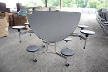 SICO Round Folding Table w/8 Seats