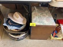 Sewing Bench & Hats