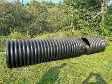 2 Pieces of 36' Plastic Culvert