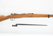 1933 Mexican Fabrica Nacional M1910 (29"), 7mm Mauser, Bolt-Action (W/ Bayonet), SN - 27115