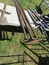 703. (4) 48 INCH SCAFFOLDING LEVELERS, YOUR BID IS FOR THE LOT