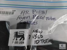 10 AR Pistol Foam Recoil Tube Covers
