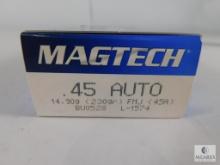 50 Rounds Magtech .45 Auto 230 Grain FMJ