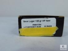 50 Rounds Freedom Munitions 9mm Luger 135 Grain HP
