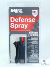 Sabre Defense Runner Pepper Spray With Hand Grip