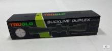 Truglo Buckline 4x32 Rifle Scope, Matte Finish, 1" Tube, Duplex Reticle