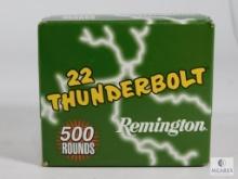 500 Rounds Remington Thunderbolt .22 Long Rifle 40 Grain