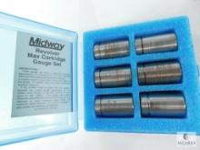 Midway USA Six Piece Set of Case Gauges for Handgun Cartridges