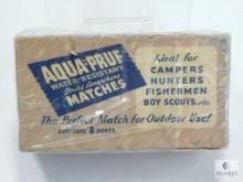 Universal Match Corporation Aqua-Pruf Water-Resistant Strike Anywhere Matches