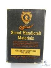 Boy Scouts of America Official Scout Handicraft Materials Western Belt Kit