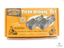 Boy Scouts of America Official Boy Scout Twin Signal Set