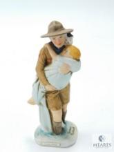 A Scout is Helpful - Ceramic Figure- Norman Rockwell