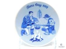 1972 Norway Father's Day Boy Scout Plate