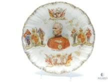 1900 Baden-Powell Lord Roberts Ceramic Plate