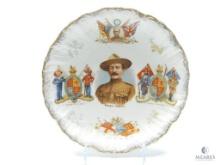 1900 Baden-Powell Lord Roberts Ceramic Plate