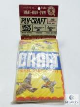 Boy Scouts of America Make-Your-Own Ply-Craft - Makes: Mallard Duck, Quail, Canada Goose, Teal