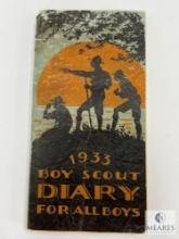 1933 Boy Scouts of America Boy Scout Diary