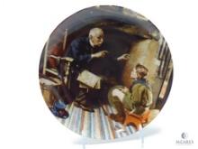 1988 Boy Scouts of America - "The Veteran" - Norman Rockwell - Ceramic Plate
