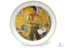 1990 Boy Scouts of America - "The Scoutmaster" - Villeroy & Boch - Ceramic Plate