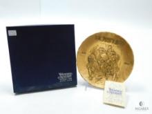 Wendell August Boy's Life 1911-2001 90th Anniversary Bronze Plate