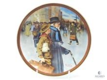 1991 Boy Scouts of America - "A Helping Hand" - Norman Rockwell - Ceramic Plate