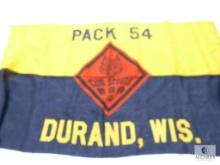 Pack 54 Durand, Wisconsin Wool Flag