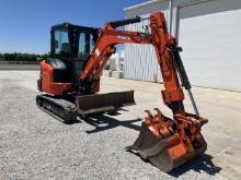 KUBOTA AX033-4 MINI EXCAVATOR #12074