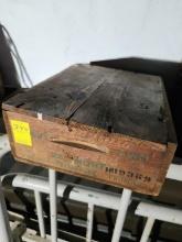 Old Remington .22 Short Wood Ammo Box