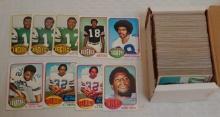 Vintage 1976 Topps NFL Football 250+ Card Lot Stars HOFers Mid Grade Overall