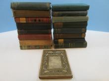 Lot Antique & Early Novels, Botanical & Self Help 1926 Bobbsey Twins, The Gambler 1905 etc.