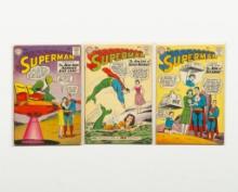 3 Golden Age Superman Comics