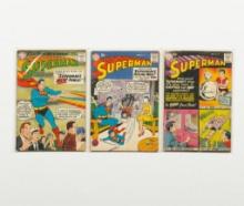 3 Golden Age Superman Comics