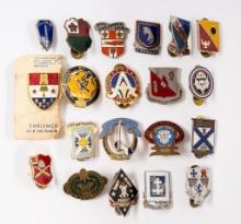 20 Military Crests