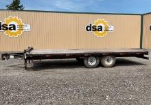 2009 Sure-Trac 14,000# 20' Deckover Tag Trailer