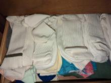 (MBR) LOT OF 3 DRAWER CONTENTS INCLUDING MENS (SIZE LARGE) WOOL SWEATERS, MENS (SIZE 34/36) SHORTS,