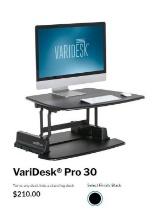 VariDESK Pro30 Standing desk