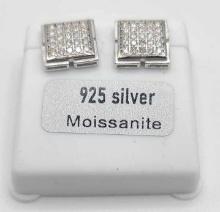 Moissanite Earrings $5 STS