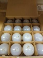 Box of FEIT ELECTRIC Energy Saver Halogen Light Bulbs 60w 750 Lumens 16 Bulbs Total, What you see in