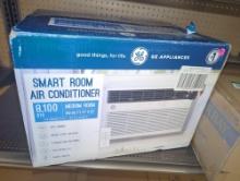GE (Damaged) 8,000 BTU 115V Window Air Conditioner Cools 350 Sq. Ft. with SMART technology, ENERGY