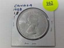 1958 Canada - 1$ - silver