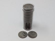 1976 Quarter - Tube of Bicentennial Quarters (40 coins)