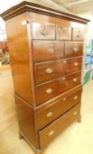 Early Chest on Chest - 2 Piece Highboy Dresser