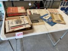 Flat of Assorted Tractor Manuals