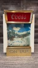 COORS ON TAP WINTER TO SUMMER MOTION BAR LIGHT