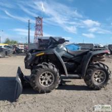 ATV, 2007 CAN-AM OUTLANDER 800XT, 4X4, WITH WINCH AND PLOW