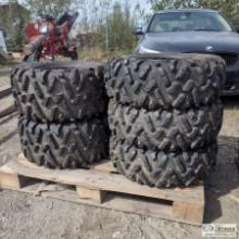 1 PALLET. 5EA ATV TIRES, INCL: 2EA 27X11.00R14 MAXXIS BIG HORN 2.0, 3EA 27X9.00R14 MAXXIS BIG HORN 2