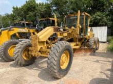 CAT 120H MOTOR GRADER SN:6YN00278 powered by Cat diesel engine, equipped with EROPS, 14ft.