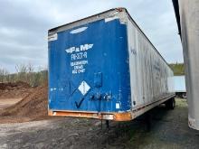 1995 TRAILMOBILE 48FT. VAN TRAILER VN:1PT01AAH5S9004079 equipped with 65,000lb GVWR, air ride