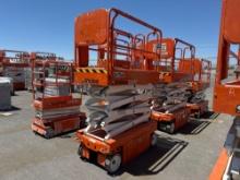 2017 SNORKEL S3219E SCISSOR LIFT SN:S3219E-11-170900147 electric powered, equipped with 19ft.